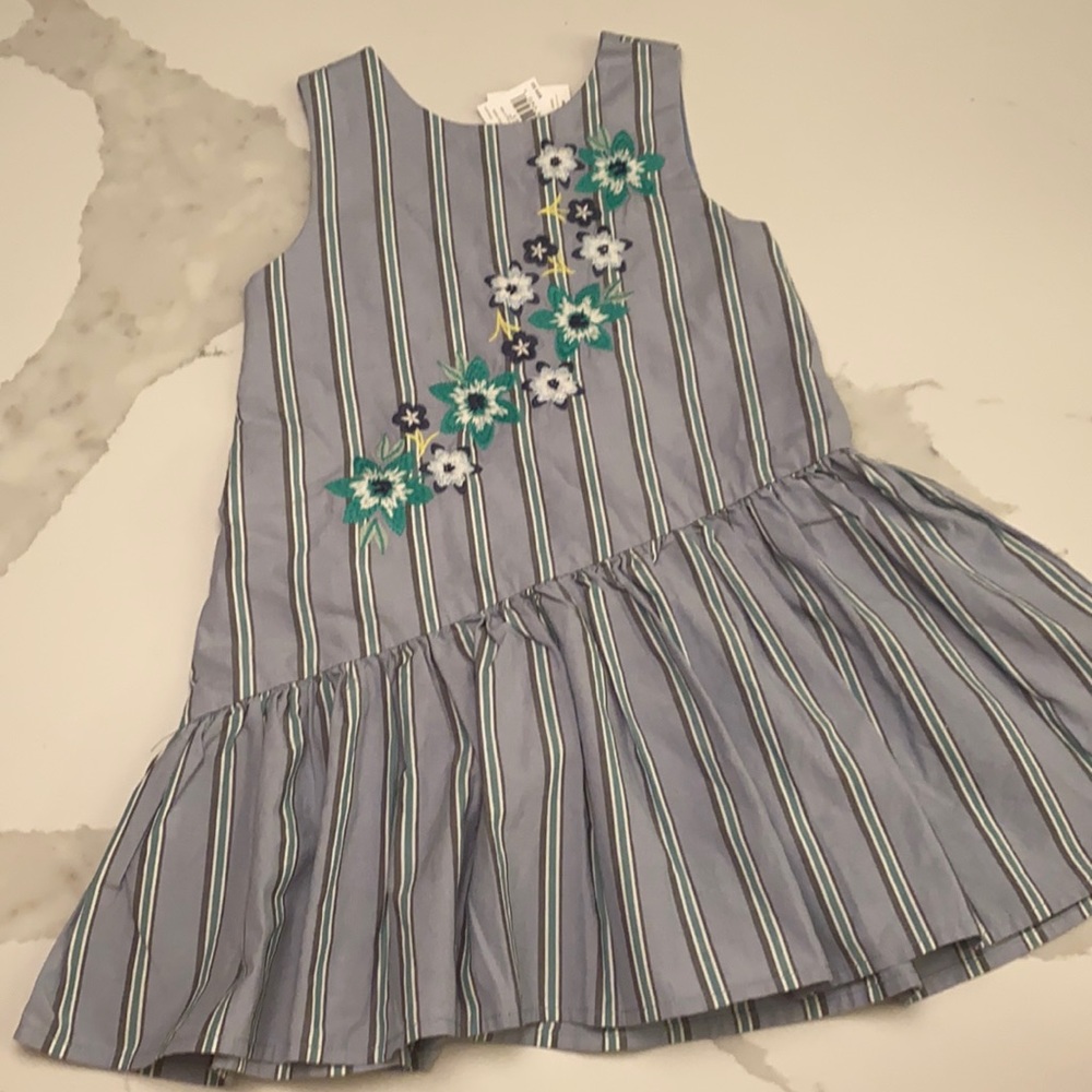 Tea asymmetrical skirted dress